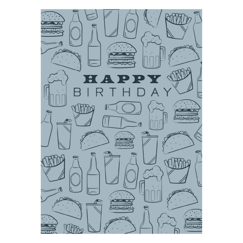 Greeting Card - FOR HIM - Birthday Treats